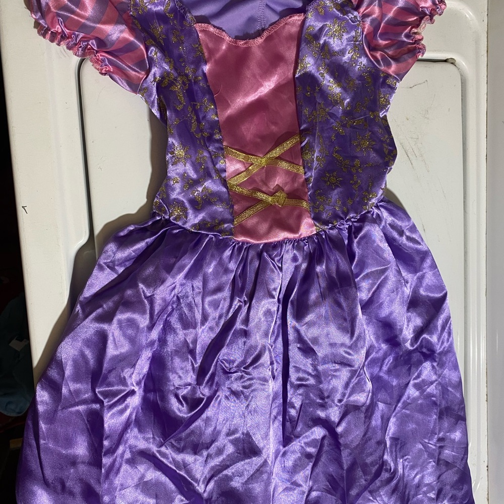 Rapunzul Purple and Pink Kids Costume Dress